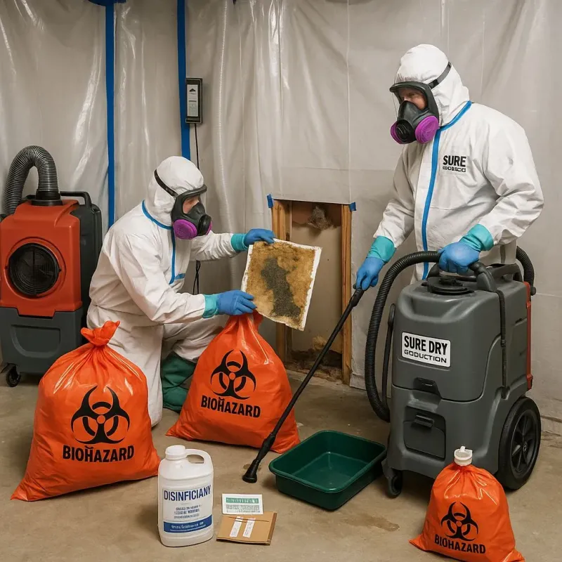 Contaminated Water Handling Protocols process in Naperville, IL
