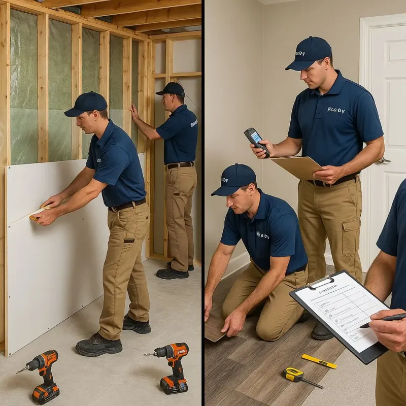 Repairs and Reconstruction process in Naperville, IL